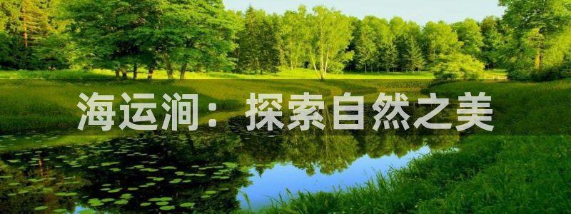 欢迎来到海边